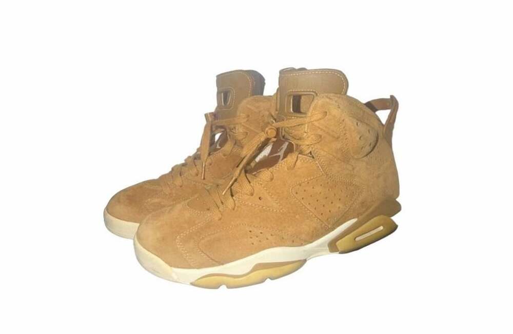 Nike Air Jordan 6 Retro Wheat Golden Harvest Sneakers